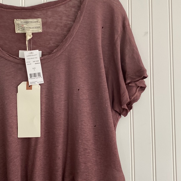 Current Elliott The Girlie Tee SIZE 1 (small) - Picture 11 of 12
